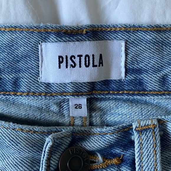 PISTOLA Cassie Straight Leg High Rise Jeans sz. 26 - Picture 6 of 8